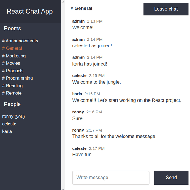 React Chat